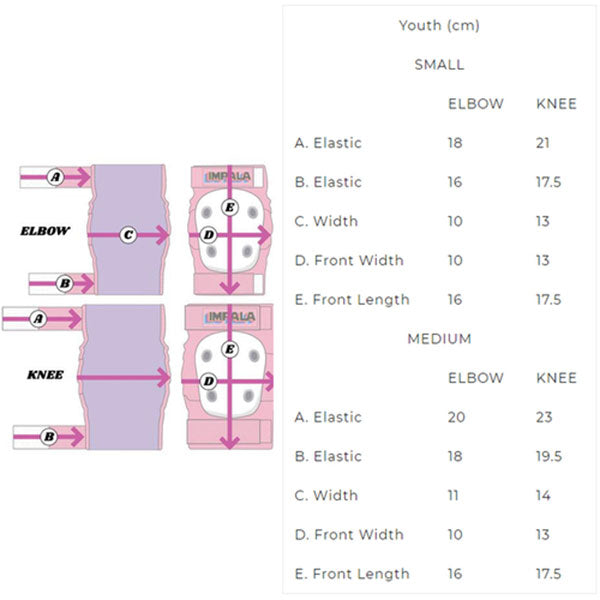 Impala Protective Set Youth - Black