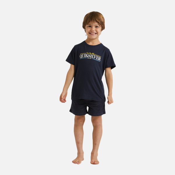 Quiksilver Boys Gradient Line Tee - Navy