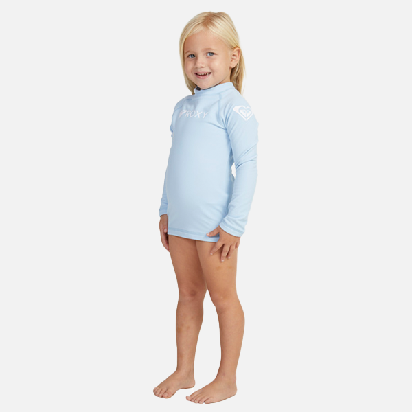 Roxy Heater LS Swim Top - Clear Sky