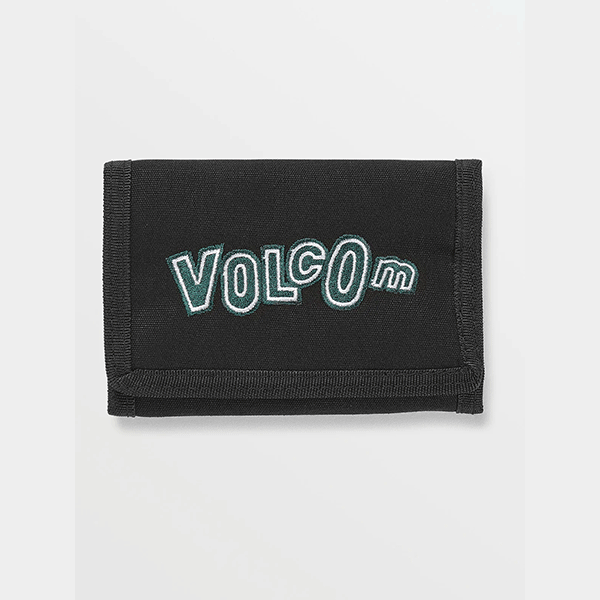 Volcom Ranso Trifold Velcro Wallet - Black