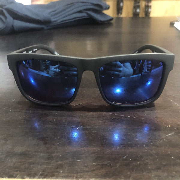Spy Sunglasses Discord - Matte Black Happy Bronze Polarized w/Blue Spectra