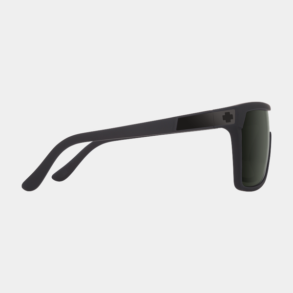 Spy Sunglasses Flynn - Soft Matte Black Happy Gray Green