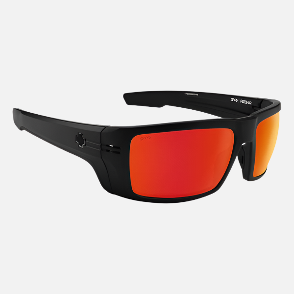 Spy Sunglasses Rebar ANSI Matte Black Red Propaganda