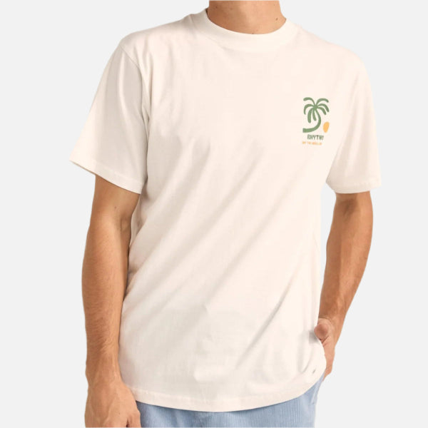 Rhythm Trees Tee - Vintage White