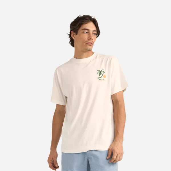 Rhythm Trees Tee - Vintage White