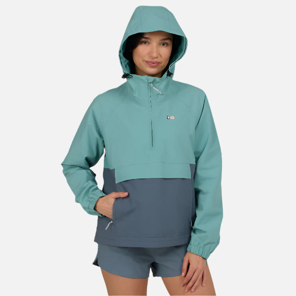 Salty Crew Mainsail Anorak - Sea Glass