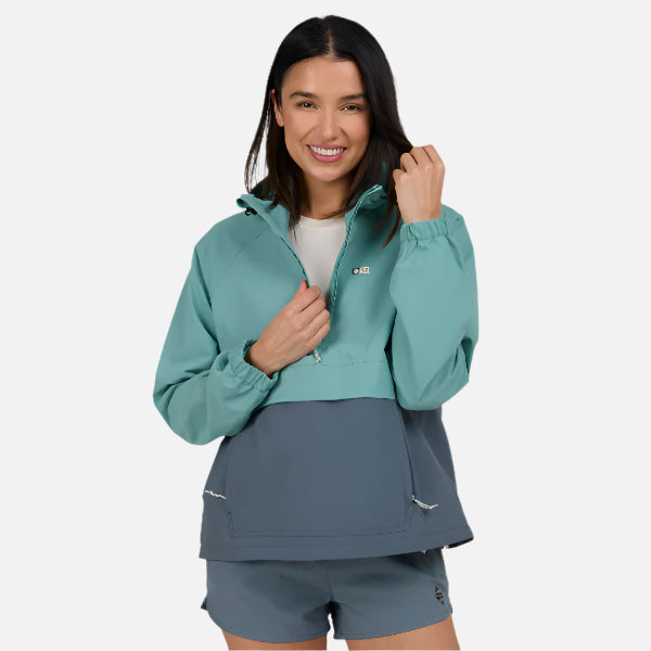 Salty Crew Mainsail Anorak - Sea Glass