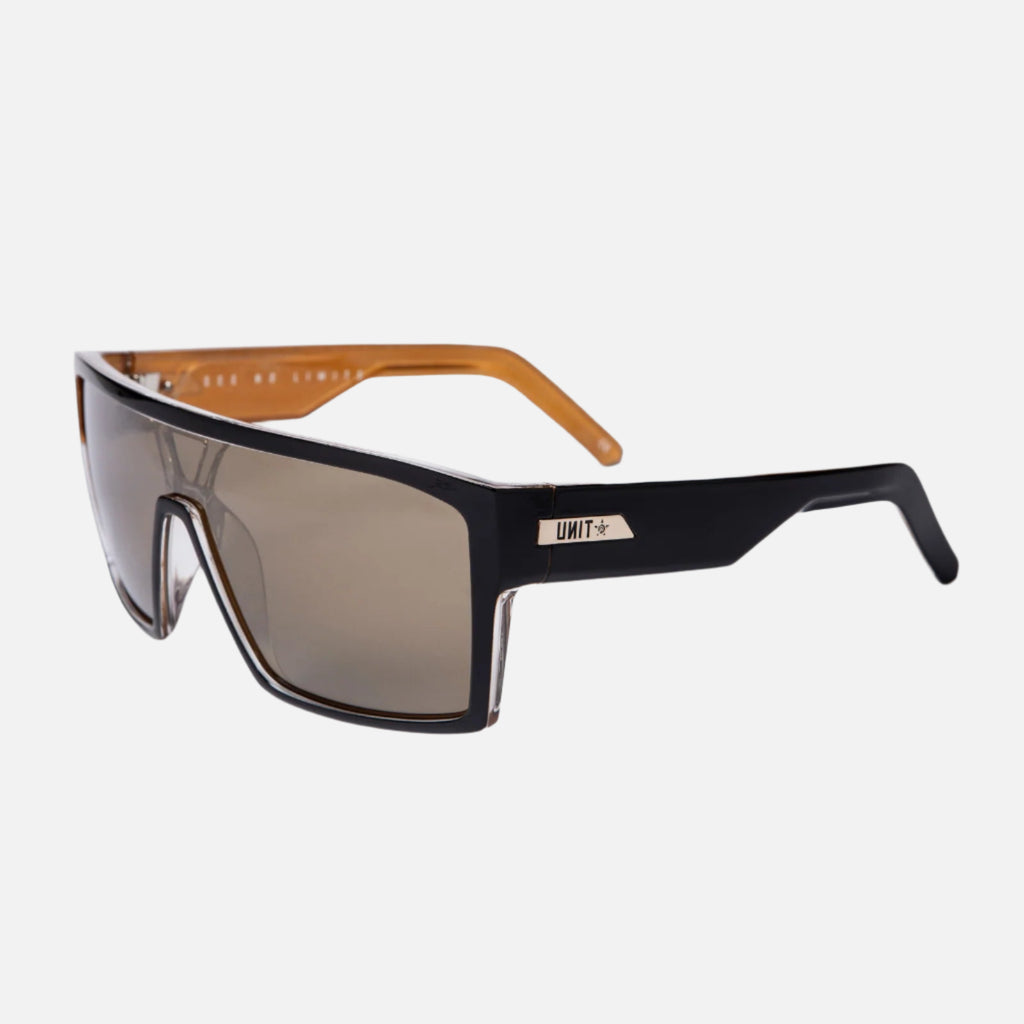 Unit Command Sunglasses Polarised - Black/Gold