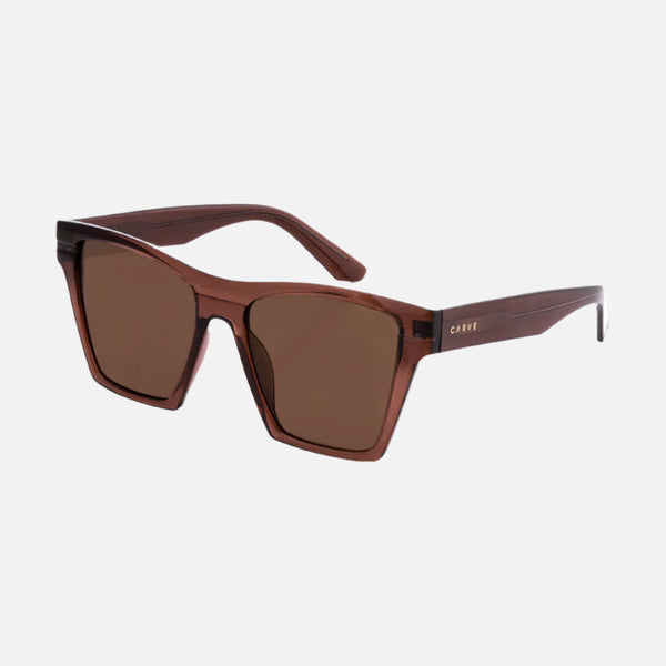 Carve Sunglasses Phoenix - Gloss Crystal Chocolate Brown