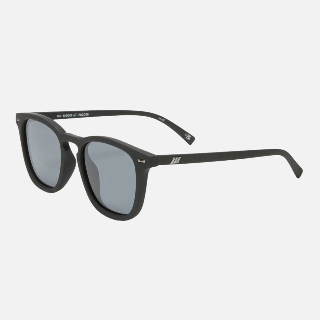 Le Specs Sunglasses No Biggie - Black Rubber