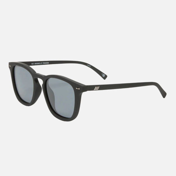Le Specs Sunglasses No Biggie - Black Rubber