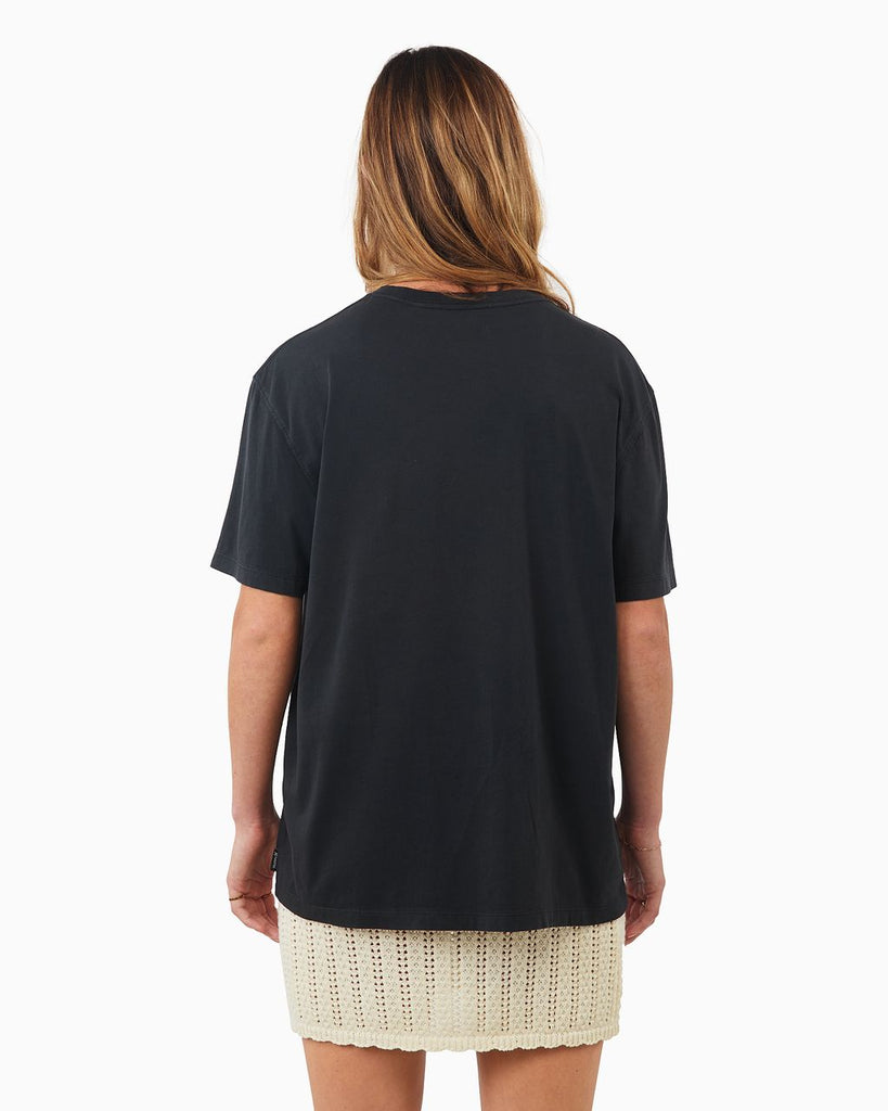Hurley Natural High Tee - Washed Black