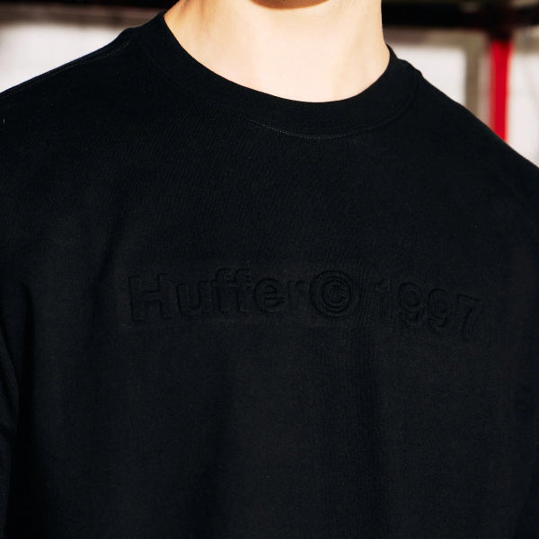 Huffer Block Tee 220/Copywrite - Black