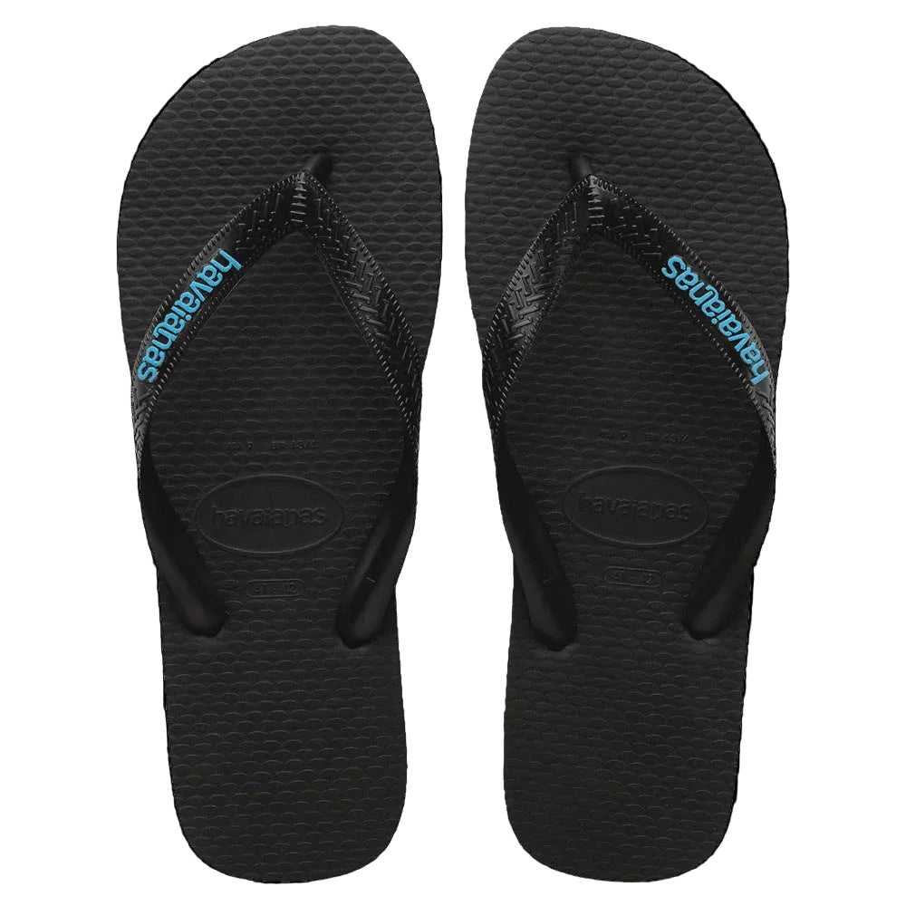 Havaianas Logo Filete - Black Blue