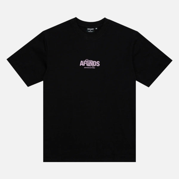 Afends Tread Retro Fit Tee - Black