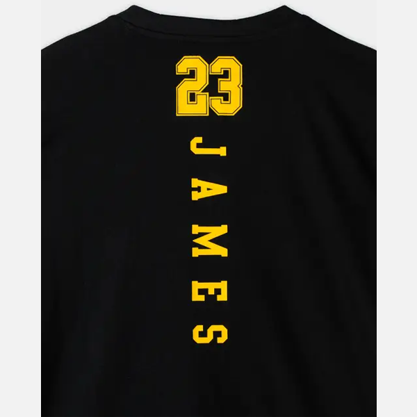 NBA N&N Lakers Lebron James Youth Tee - Black