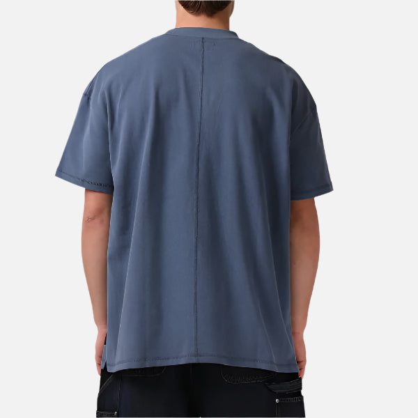 RPM V2 Sanded OS Tee - Navy Wash