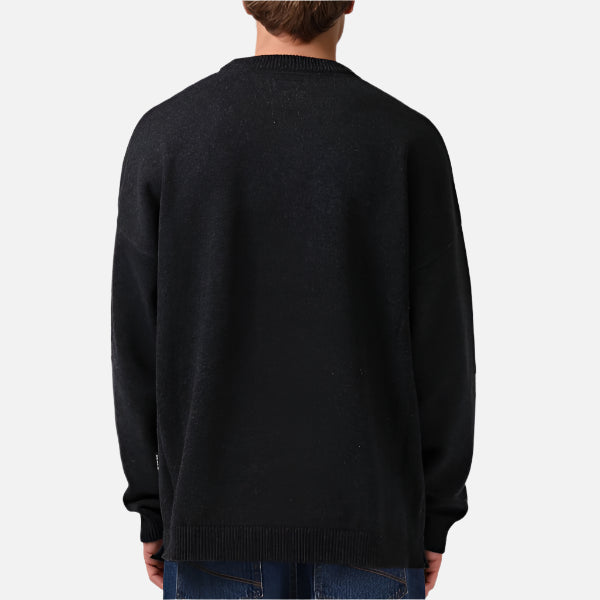 RPM Slouch Varsity Knit - Black Marle