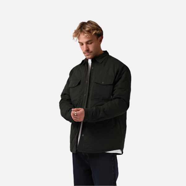 RPM Quilted Jacket - Dark Olive