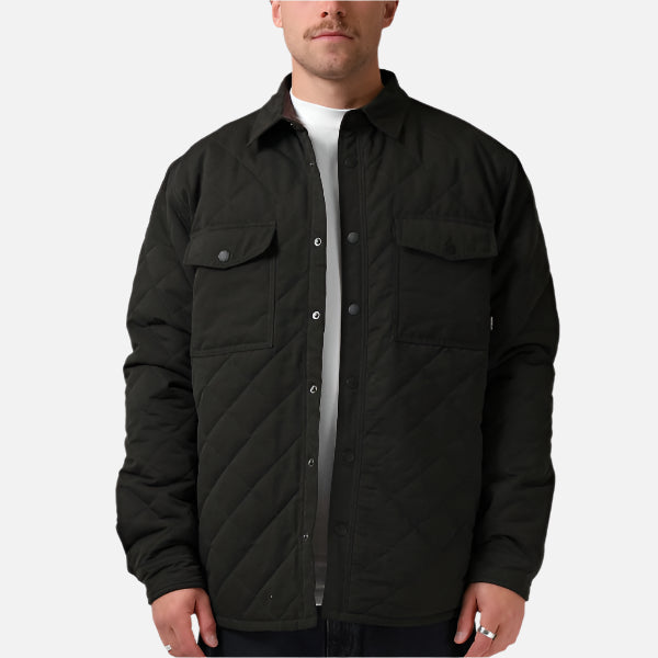 RPM Quilted Jacket - Dark Olive