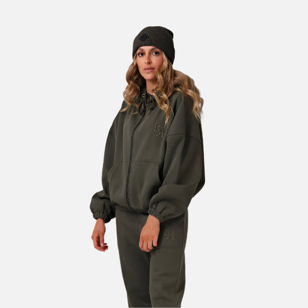 RPM Binate Zip Hood - Dusty Olive