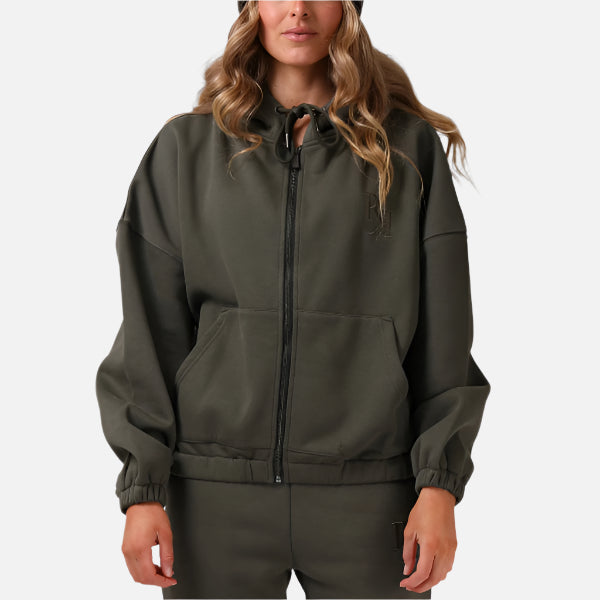 RPM Binate Zip Hood - Dusty Olive