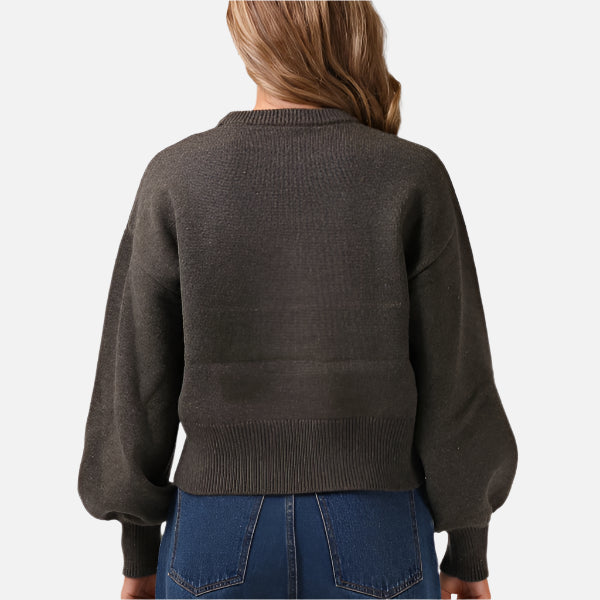 RPM Ayla Varsity Knit - Khaki