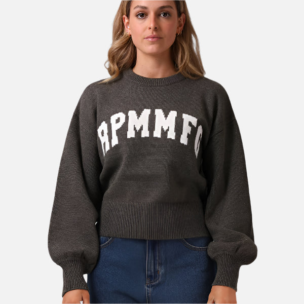 RPM Ayla Varsity Knit - Khaki