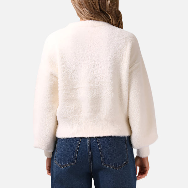 RPM Bella Fluffy Knit - Cream