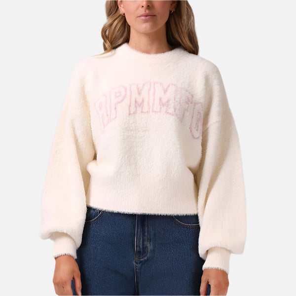 RPM Bella Fluffy Knit - Cream