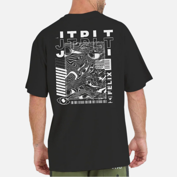 Jet Pilot Felix Tee - Black