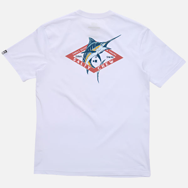 Salty Crew Diamond Premium Tee - White