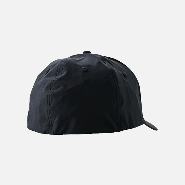 Salty Crew Alpha Flag Elastic 6 Panel Cap - Black