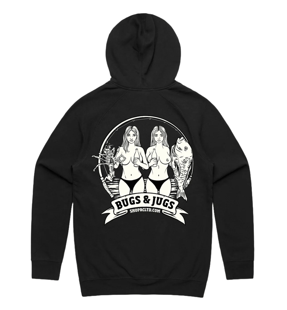 RCLTD Bugs & Jugs Hood - Black
