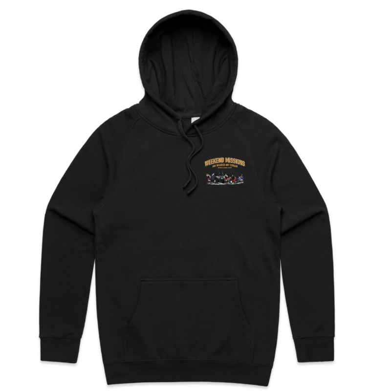 RCLTD Weekend Missions Hood - Black