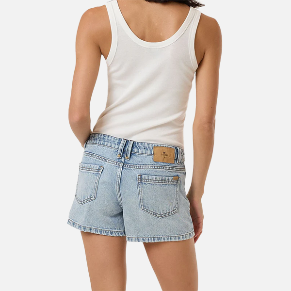 Thrills Daria Low Rise Micro Short- Serenity Blue