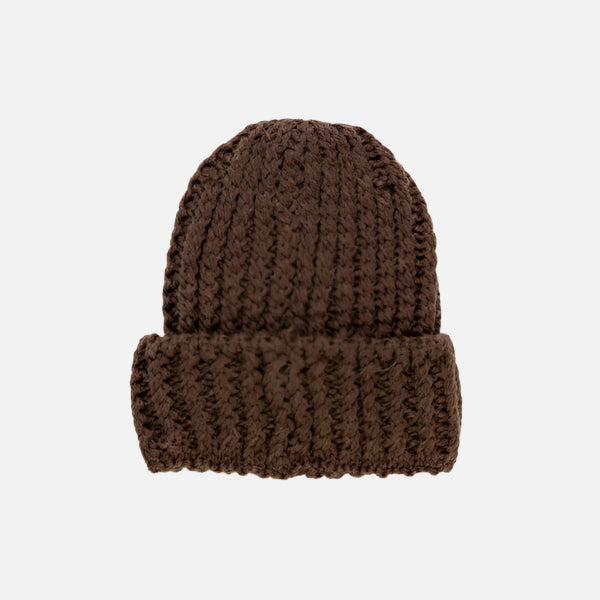 Rusty Aspen Chunky Beanie - Pinecone