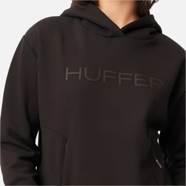 Huffer Bonded Hood - Black