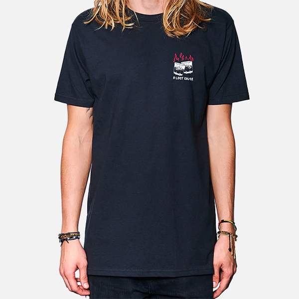 A Lost Cause Cheers To Hell Tee - Black