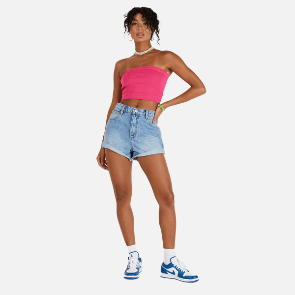 Abrand Slouch Short - Georgia