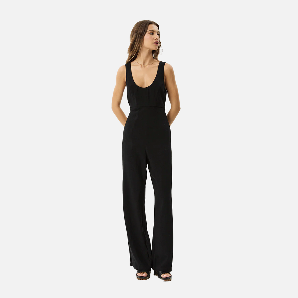 Afends Charlotte Jumpsuit - Black