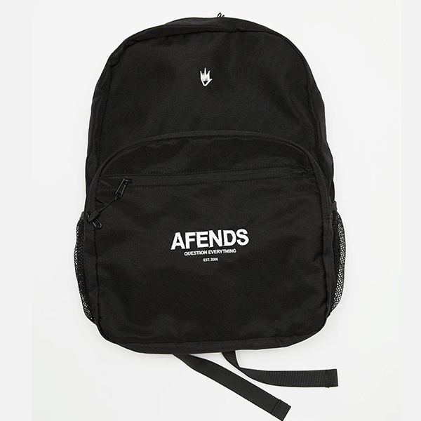 Afends Creator Recycled Backpack - Black