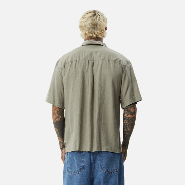 Afends Everyday Hemp Shirt - Olive