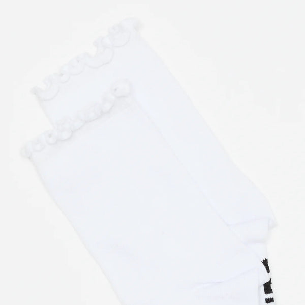 Afends Frill Seeker 2Pack Socks - Pink/White