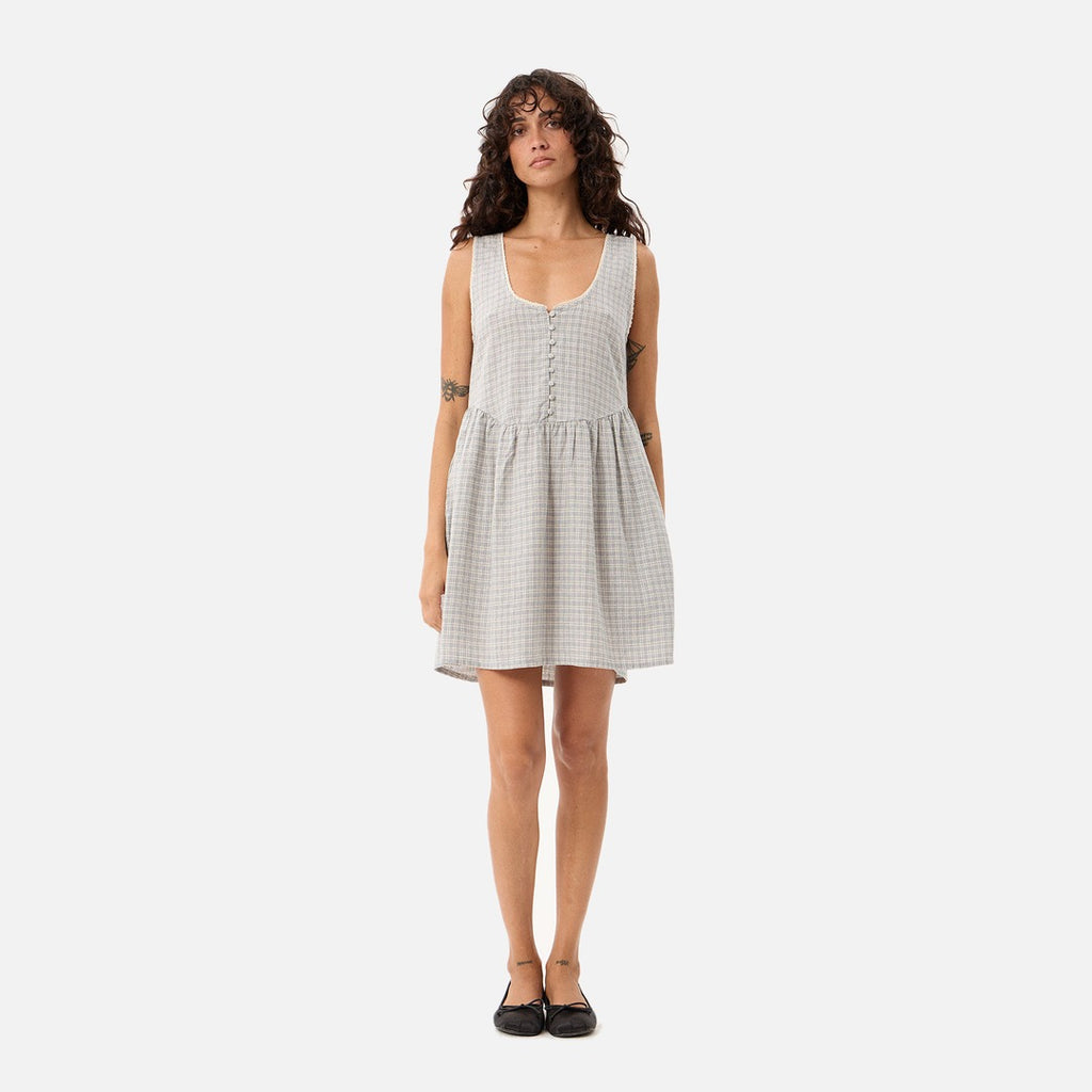 Afends Jesse Mini Dress - Silver Birch - view 7 | Propaganda Streetwear & Skate