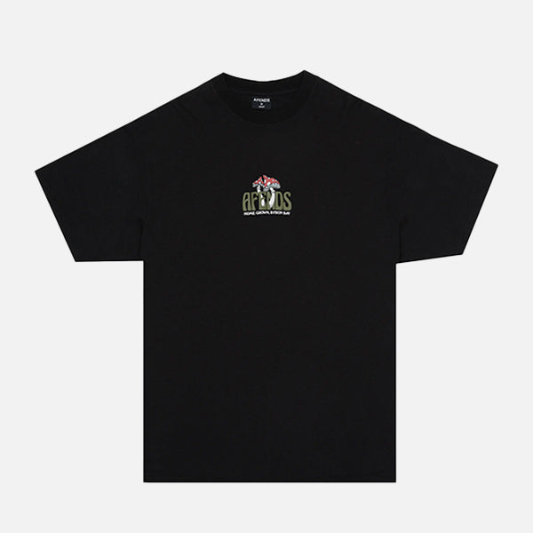 Afends Let It Grow Boxy T-Shirt - Black