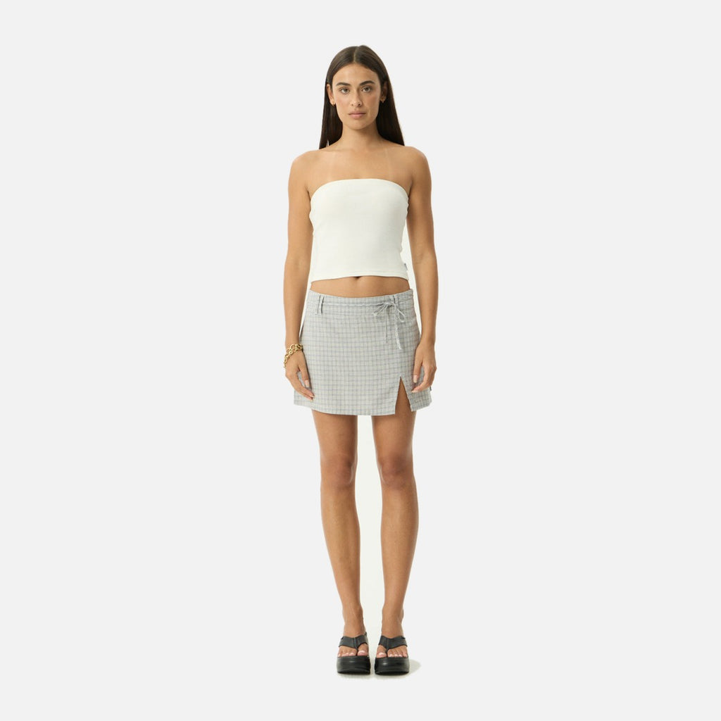 Afends Luchi Mini Skirt - Silver Birch | Propaganda Streetwear & Skate