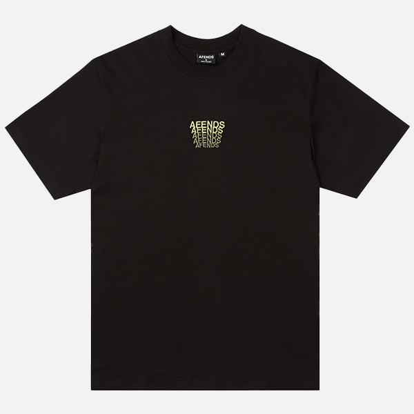 Afends Repeat Retro Fit Tee - Black