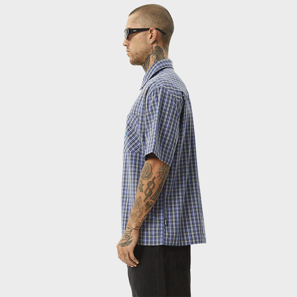 Afends Shipwreck Recycled Shirt - Marlin