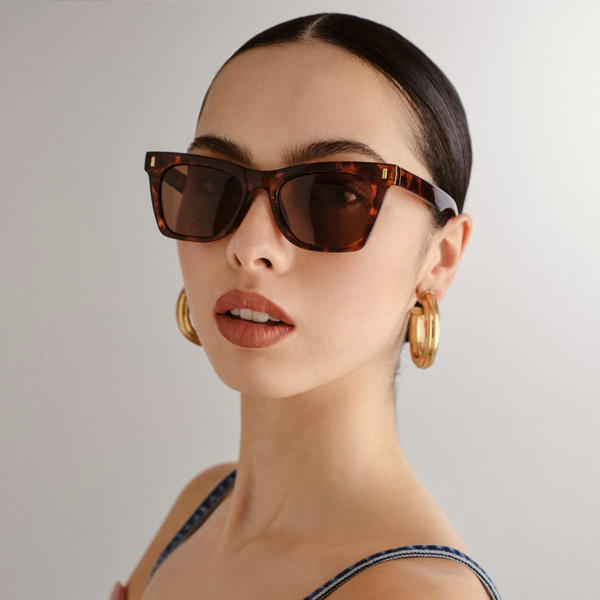 Aire Bellatrix Sunglasses - Dark Tort